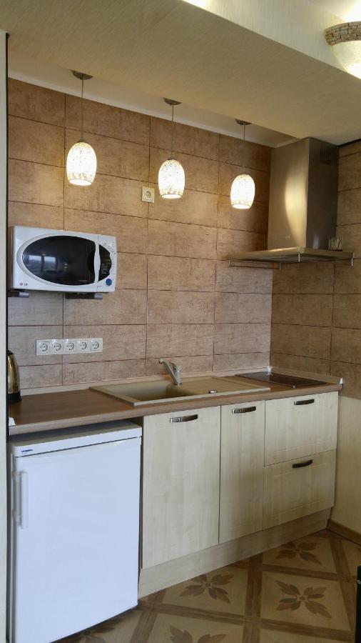 Apartment Near Dnipro Arena Bagian luar foto