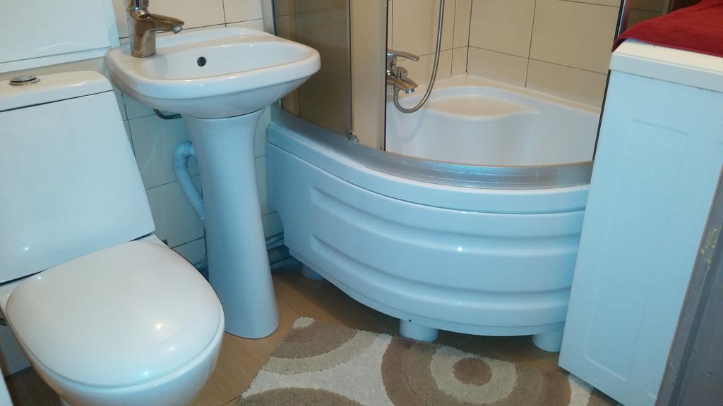 Apartment Near Dnipro Arena Bagian luar foto